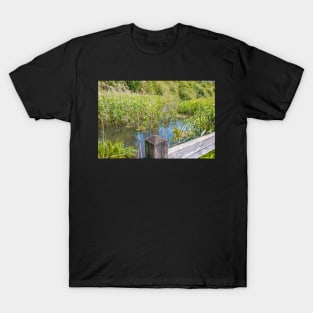 Bridge over the River Ant in rural Norfolk T-Shirt